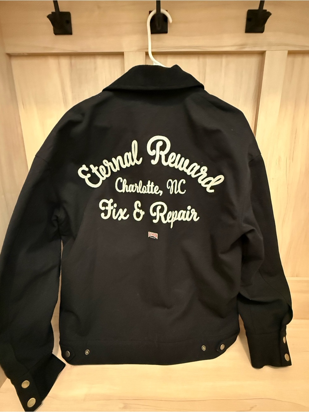 NWOT  Elevation Church Eternal Reward Canvas Jacket Black Size L - Picture 2 of 8